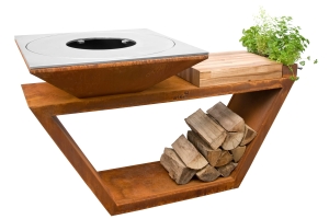 Artiss brassero G4 corten