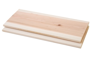 Artiss grill board set - cedarwood