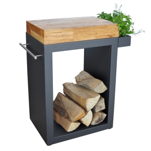 Artiss Kleintisch 60x45x91cm graphit